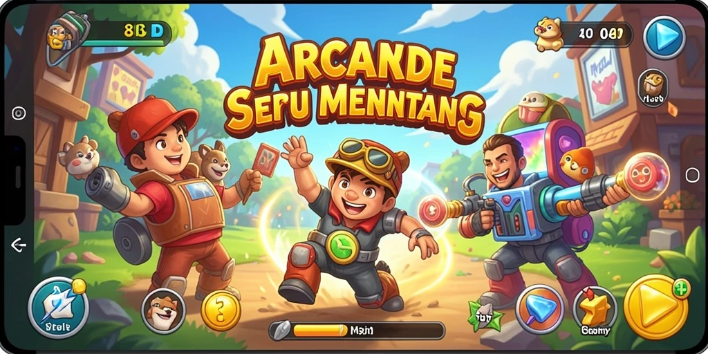 Tampilkan gameplay menarik dari 8ID dengan grafis yang menawan.
