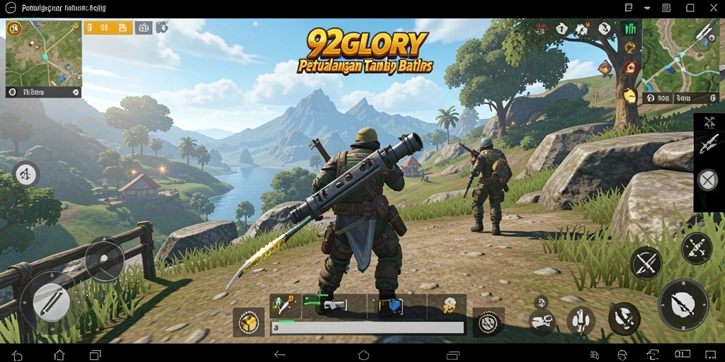 Gameplay mendebarkan di dunia terbuka 92GLORY