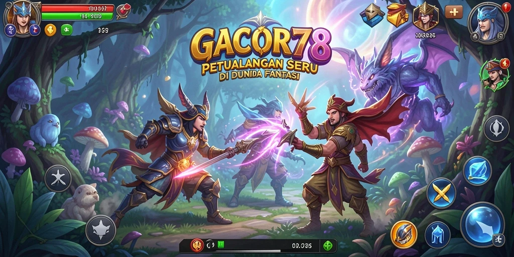 Gameplay GACOR78 yang seru dalam dunia petualangan.