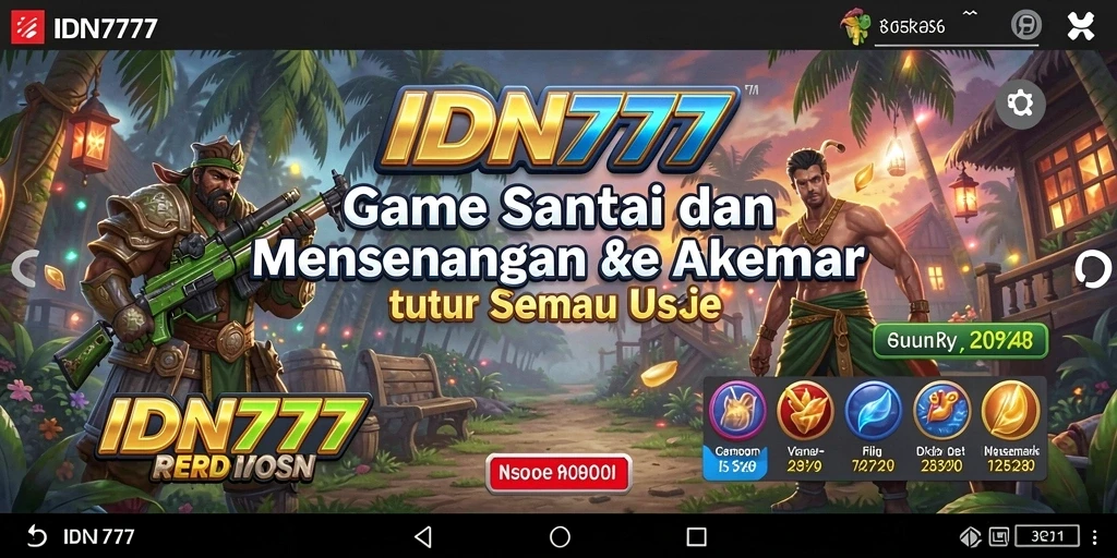 Screenshot gameplay IDN777 yang menampilkan kesenangan bermain.