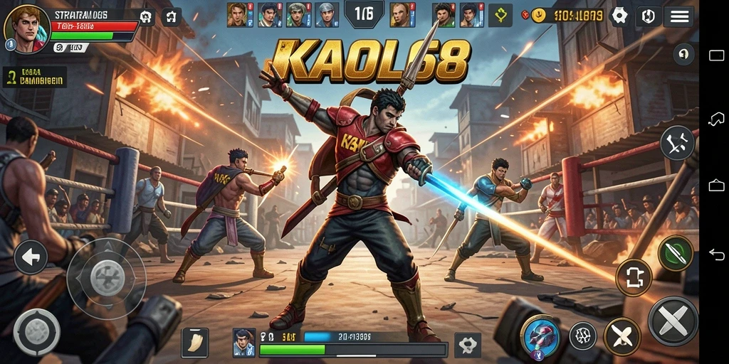 Tampilan grafis memukau dari gameplay KAOL68 yang penuh strategi.
