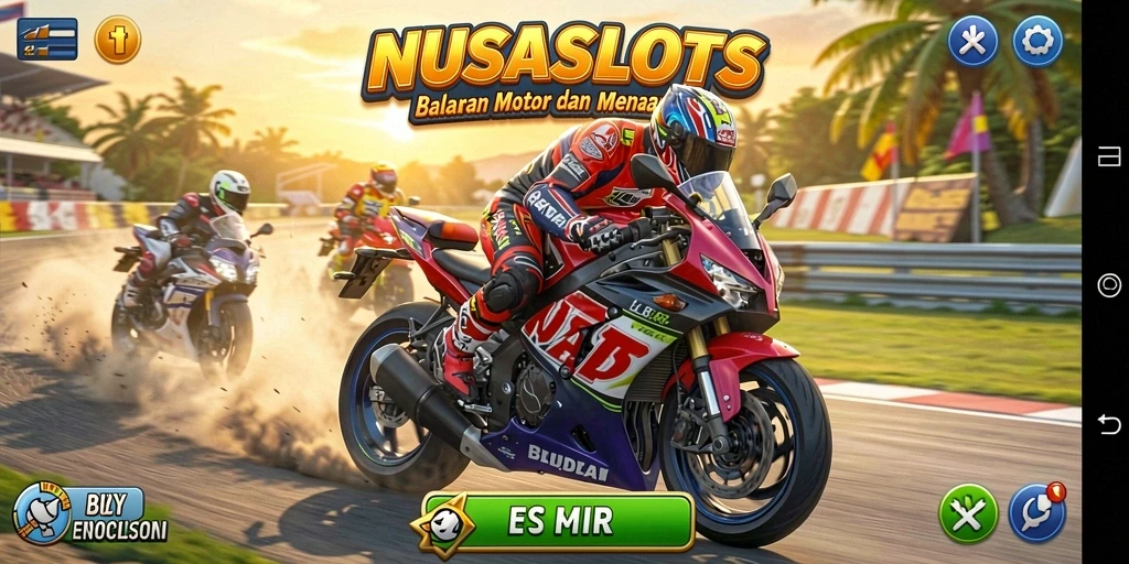 Tampilan menarik dan seru dari gameplay NUSASLOTS.
