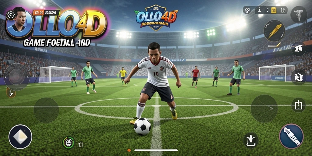 Screenshot menampilkan aksi gameplay seru dalam OLLO4D.
