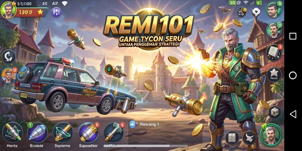 Tampilan gameplay REMI101 yang menarik dan interaktif.