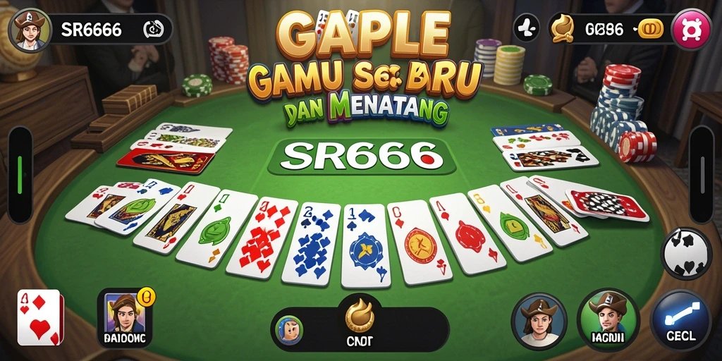 Gameplay SR6666 yang seru dan interaktif.