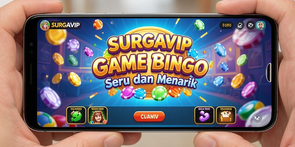Tampilan gameplay seru dari SURGAVIP yang menarik dan interaktif.
