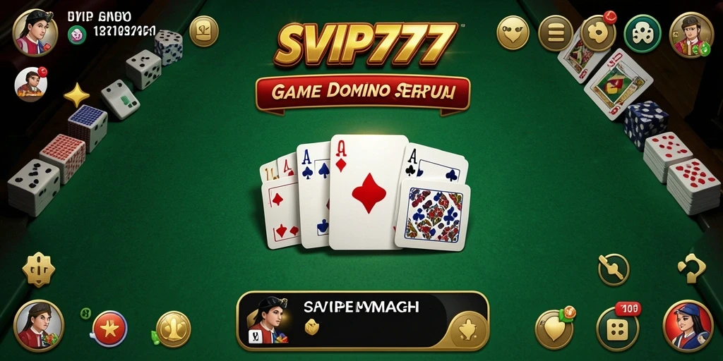 Screenshot dari gameplay seru di SVIP777, permainan Domino yang menarik.