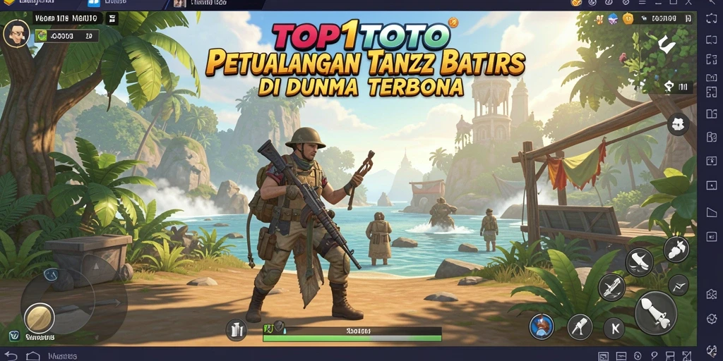 Tangkapan layar gameplay menampilkan dunia terbuka yang luas dan penuh peluang.